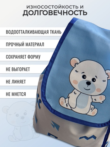 Сумка-мешок с мишкой фото 8