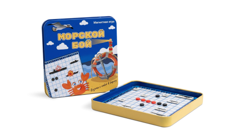 Магнитная игра "Морской бой" фото 8