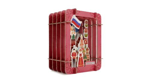 3Д пазл "Россия" фото 4
