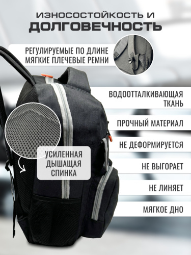Рюкзак с карманами фото 6
